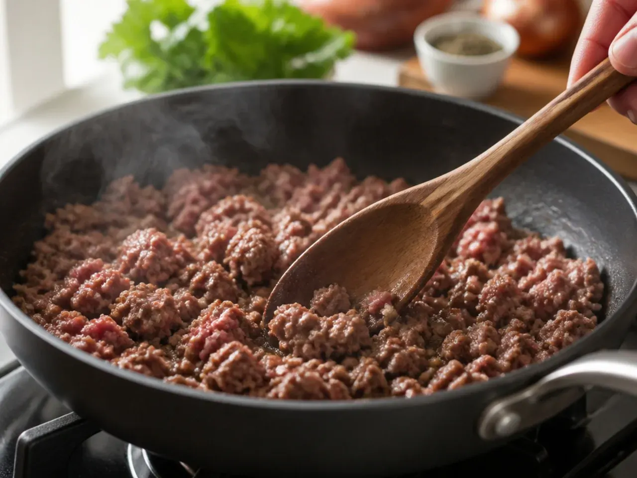 slow cooker cowboy casserole recipe step 1