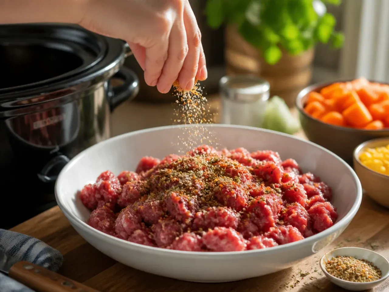 slow cooker cowboy casserole recipe step 3