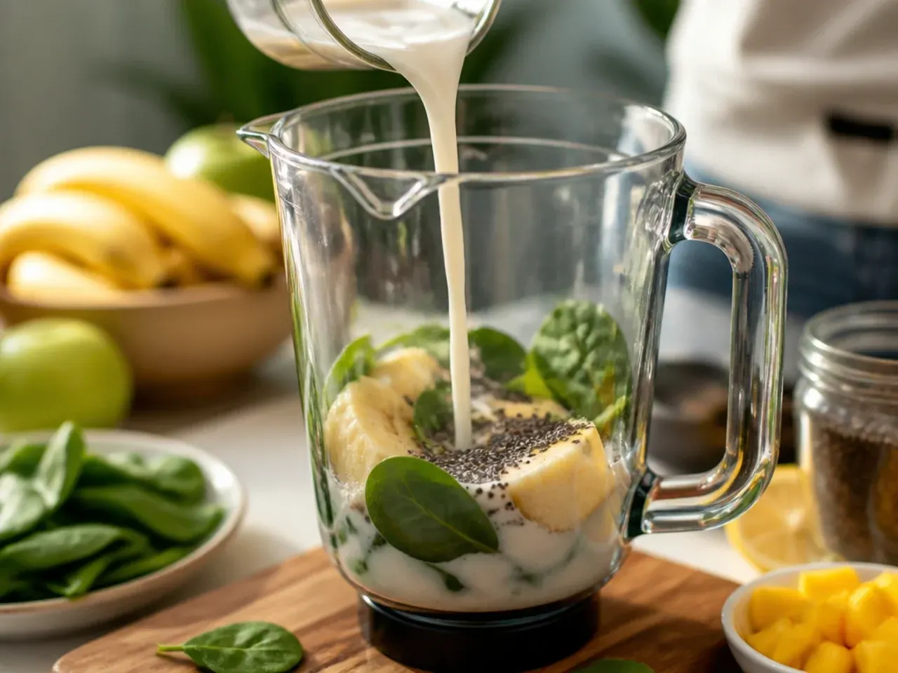 smoothie recipes healthy breakfast recipe step 2