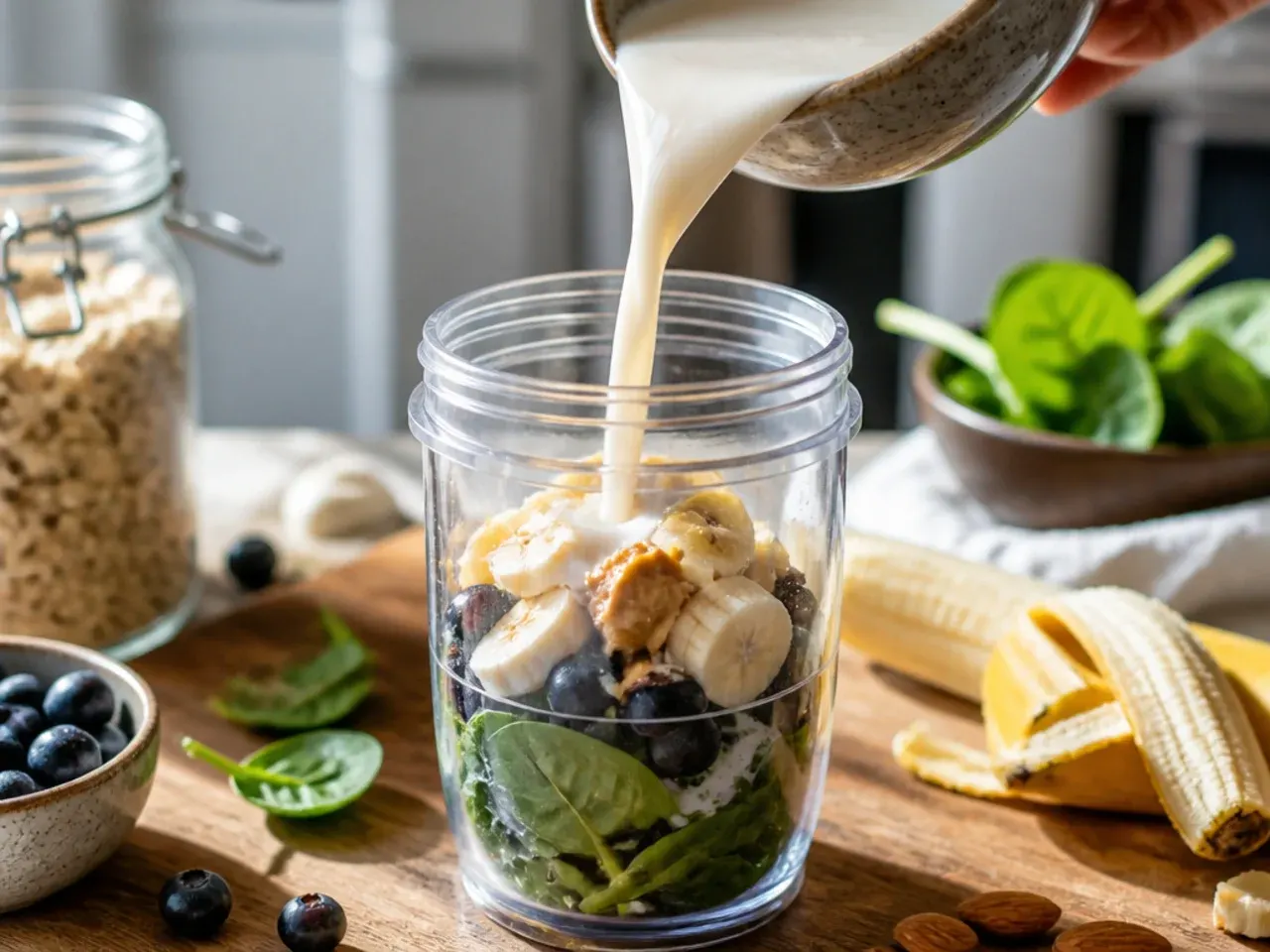 smoothie recipes healthy breakfast recipe step 3