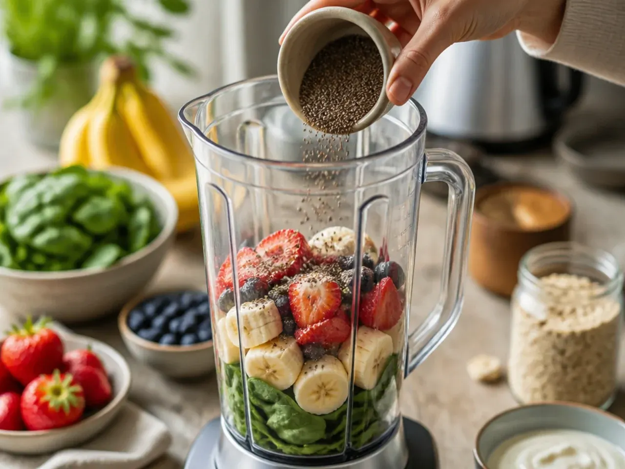 smoothie recipes healthy breakfast recipe step 5