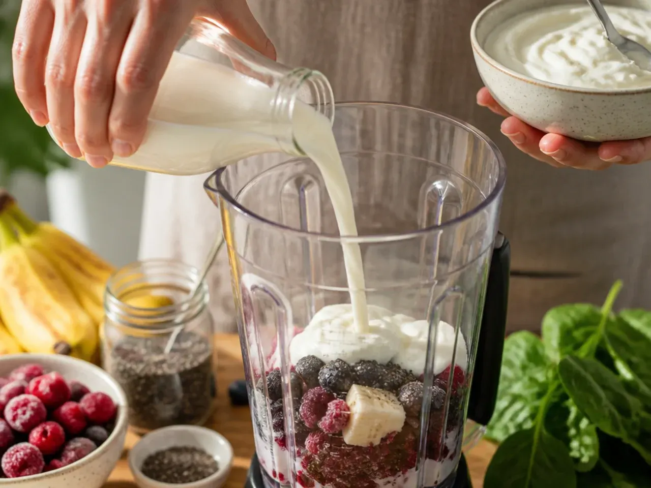 smoothie recipes healthy recipe step 2
