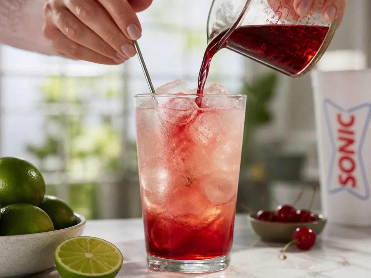 sonic drinks combinations ideas recipe step 2