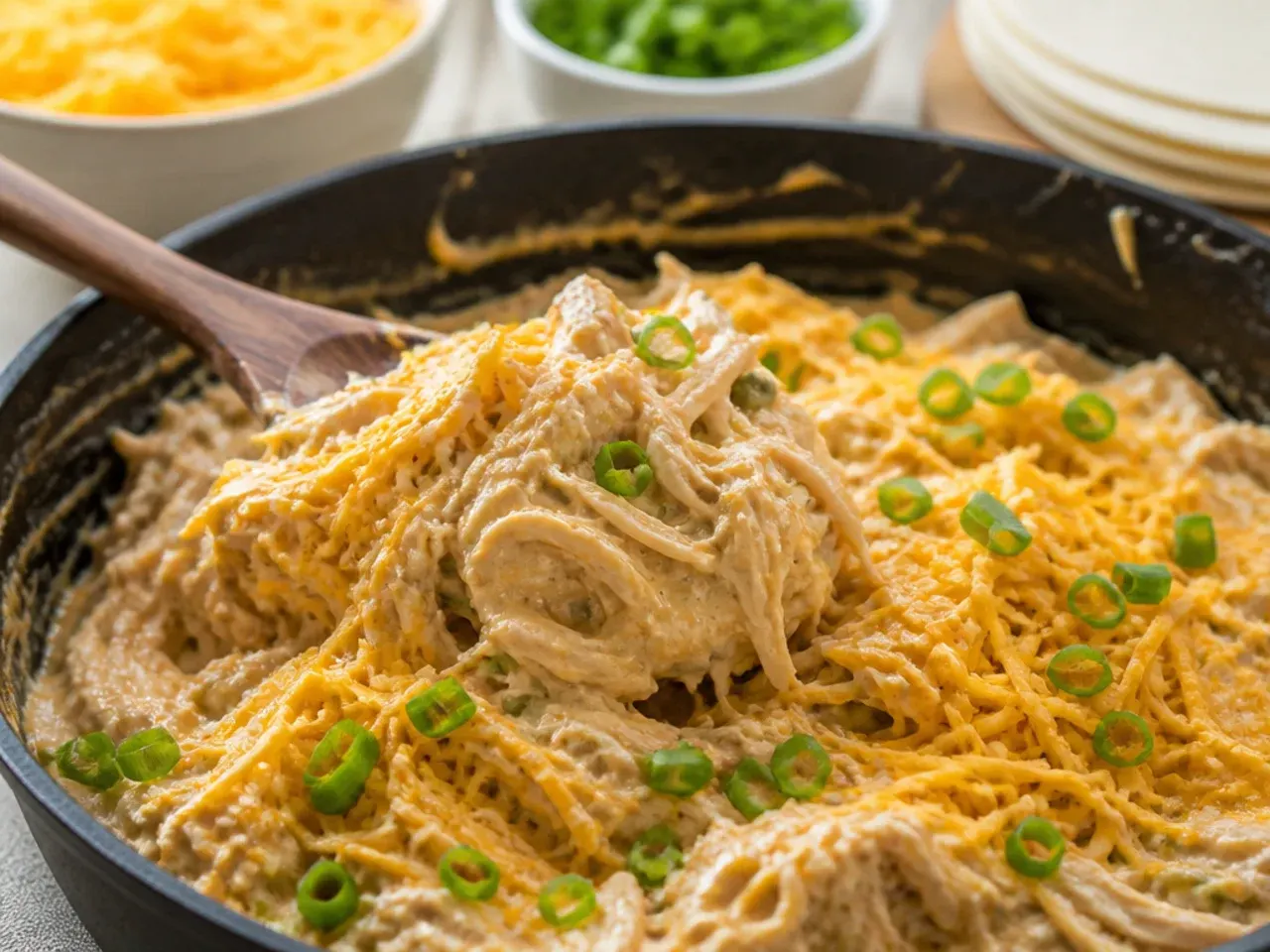 sour cream chicken enchilada casserole recipe step 4