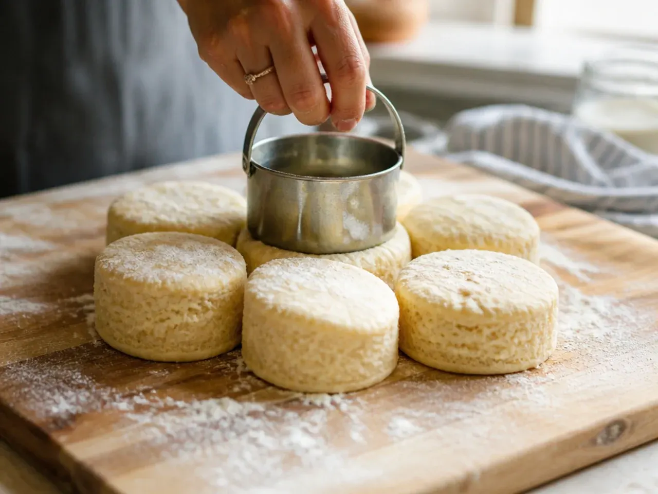 sourdough discard scones recipe step 5