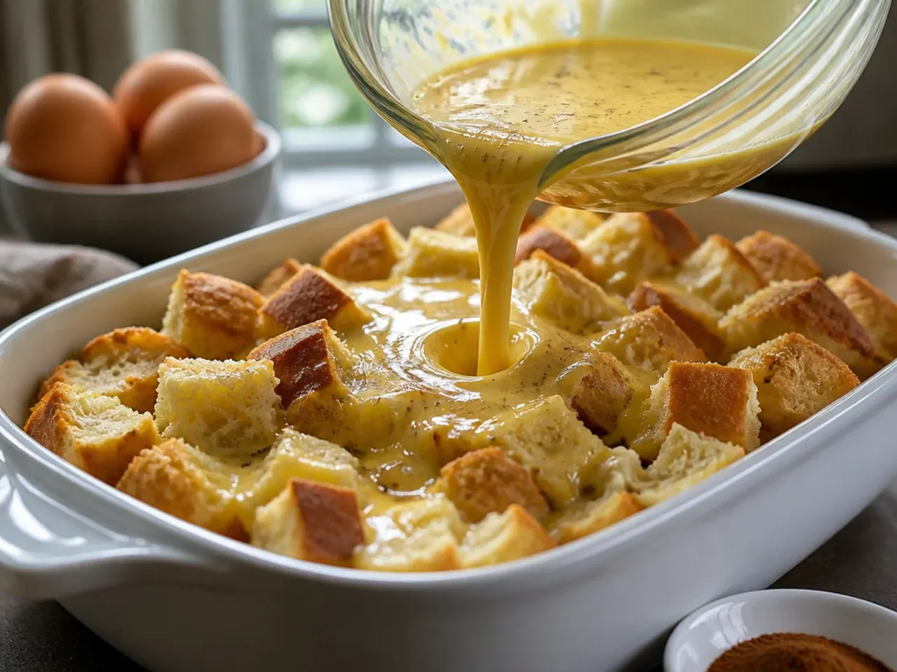 sourdough french toast casserole recipe step 4