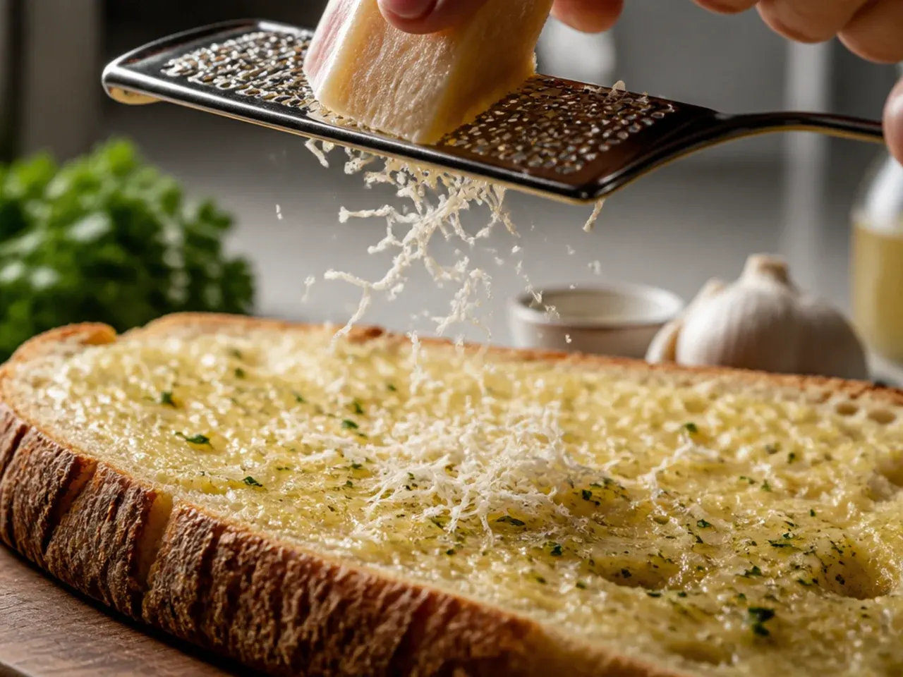 sourdough garlic bread recipe step 5