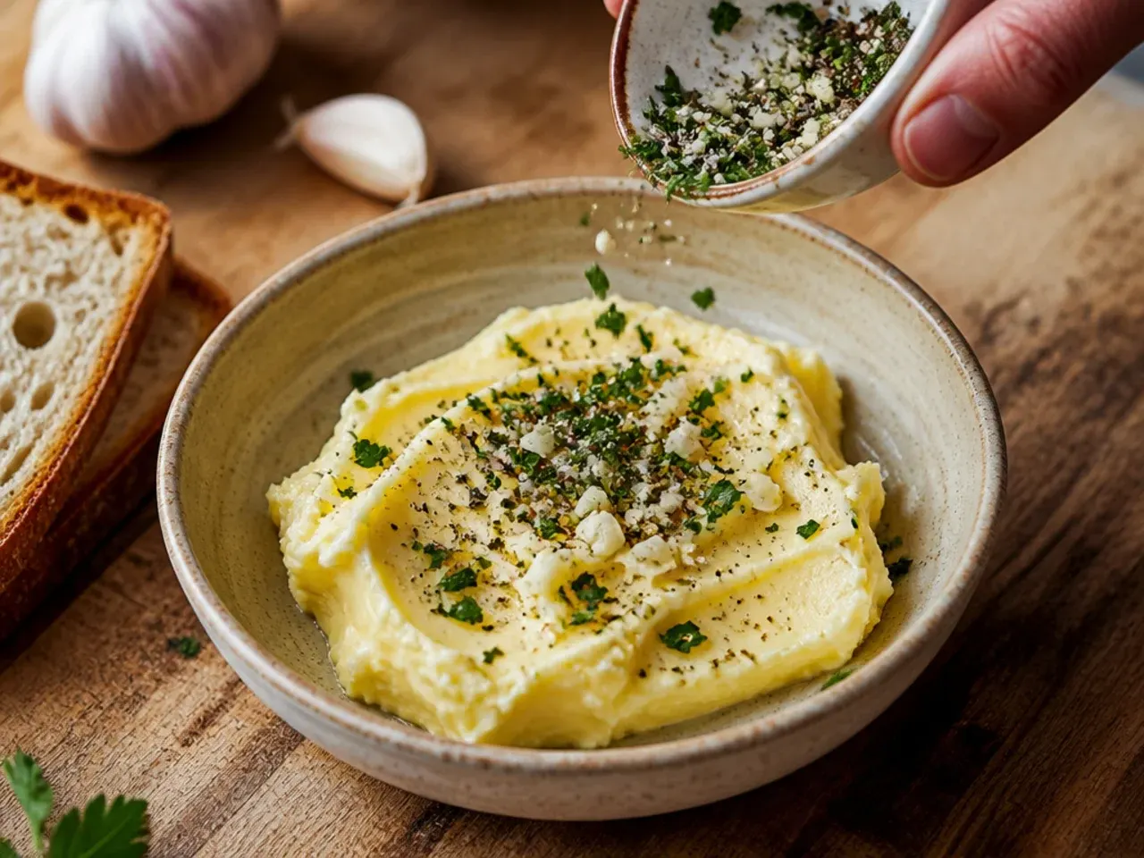 sourdough garlic bread recipe step 7