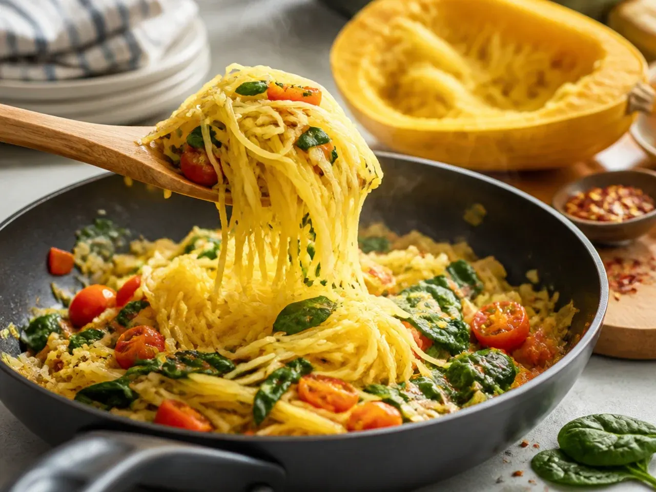 spaghetti squash recipes recipe step 7