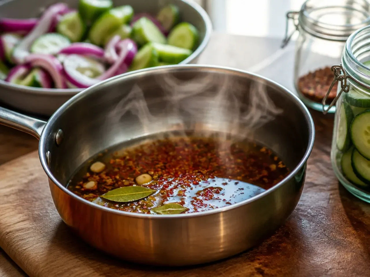spicy refrigerator pickles recipe step 17