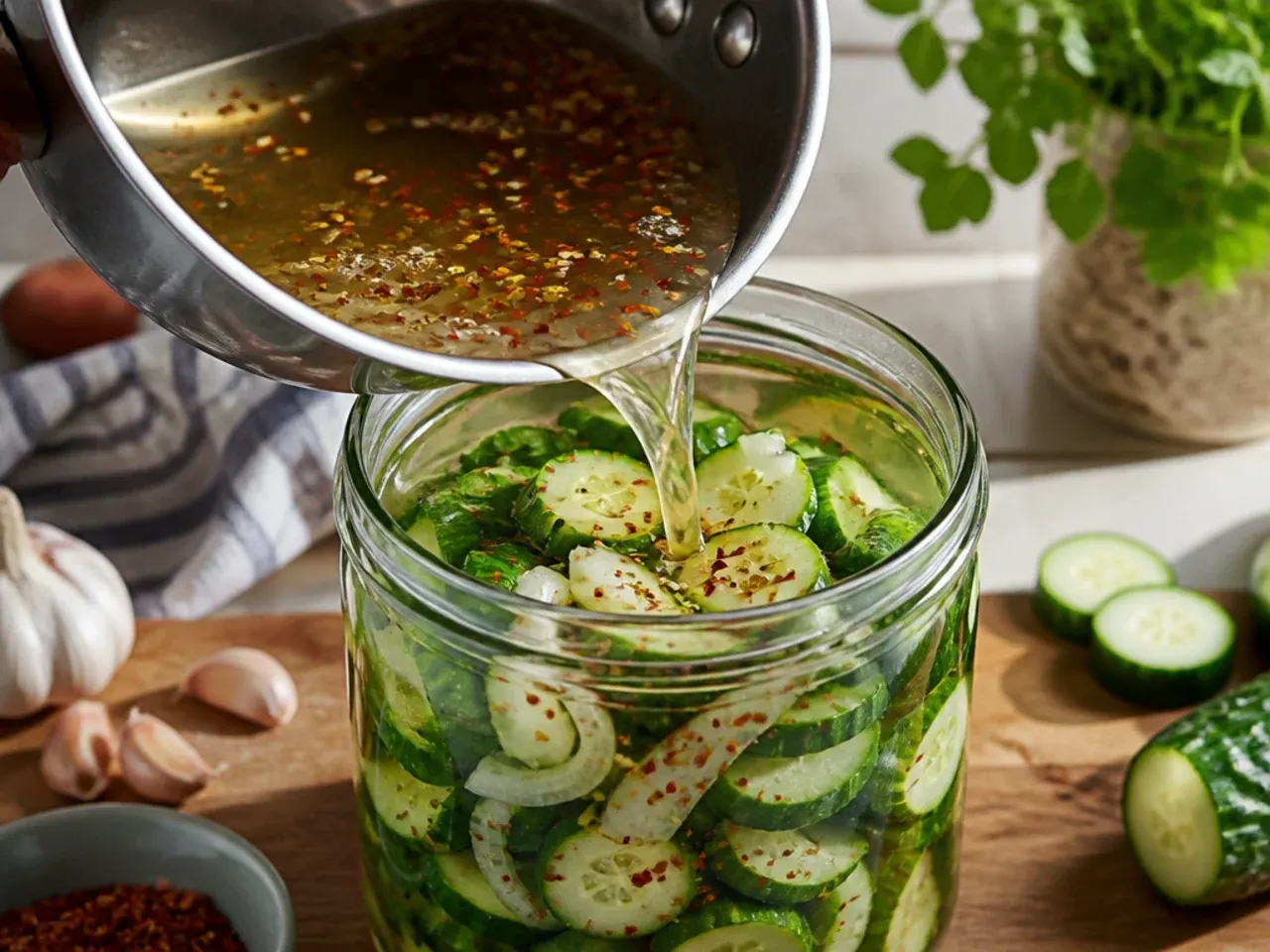 spicy refrigerator pickles recipe step 18