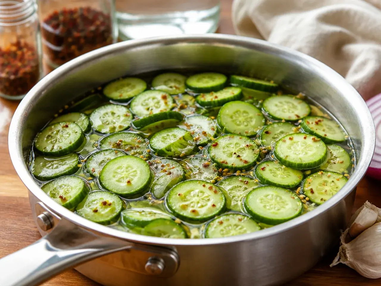 spicy refrigerator pickles recipe step 19