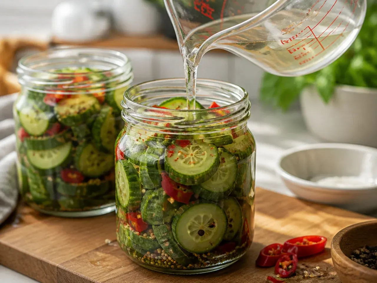 spicy refrigerator pickles recipe step 21