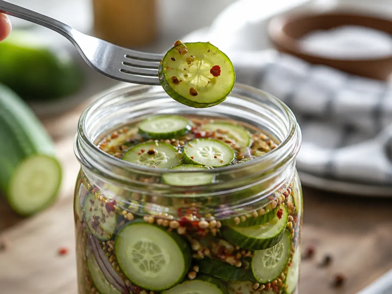spicy refrigerator pickles recipe step 27