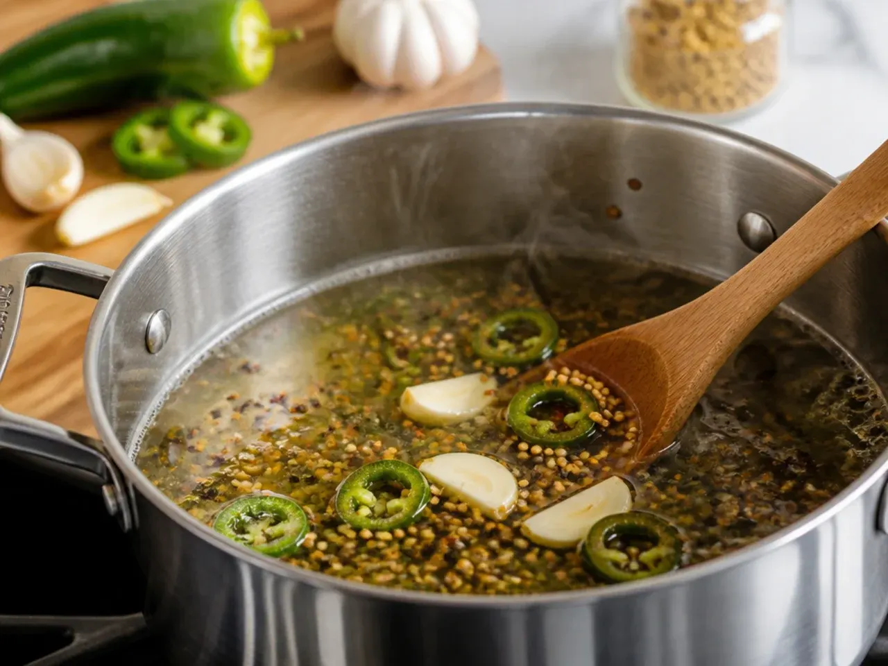 spicy refrigerator pickles recipe step 28