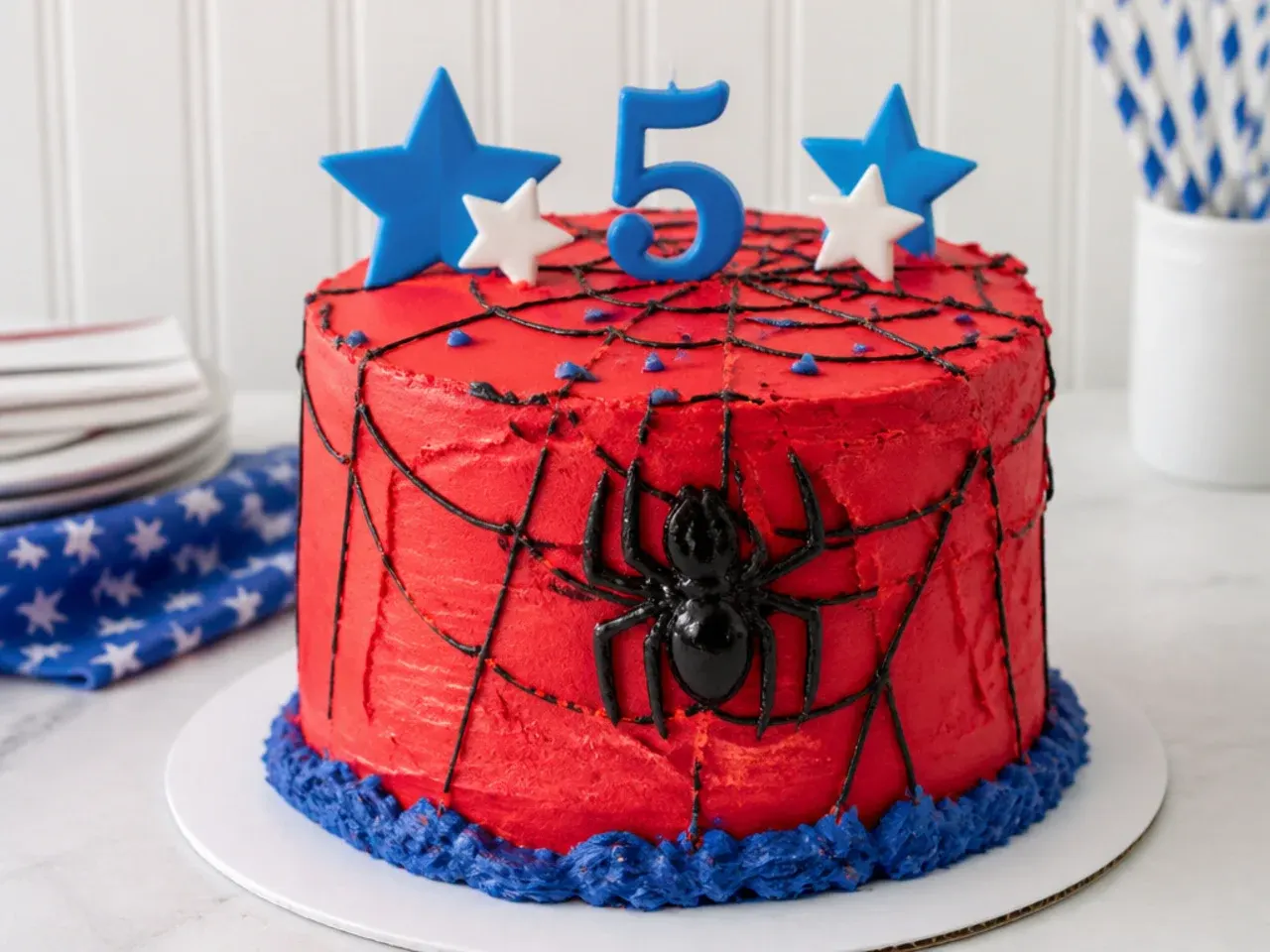 Common decorating mistakes to avoid when making a spiderman birthday cake