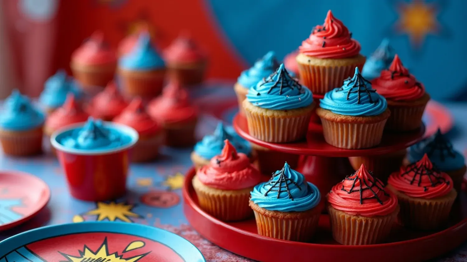 spiderman cupcake ideas — 30 Creative Spiderman Cupcake Ideas
