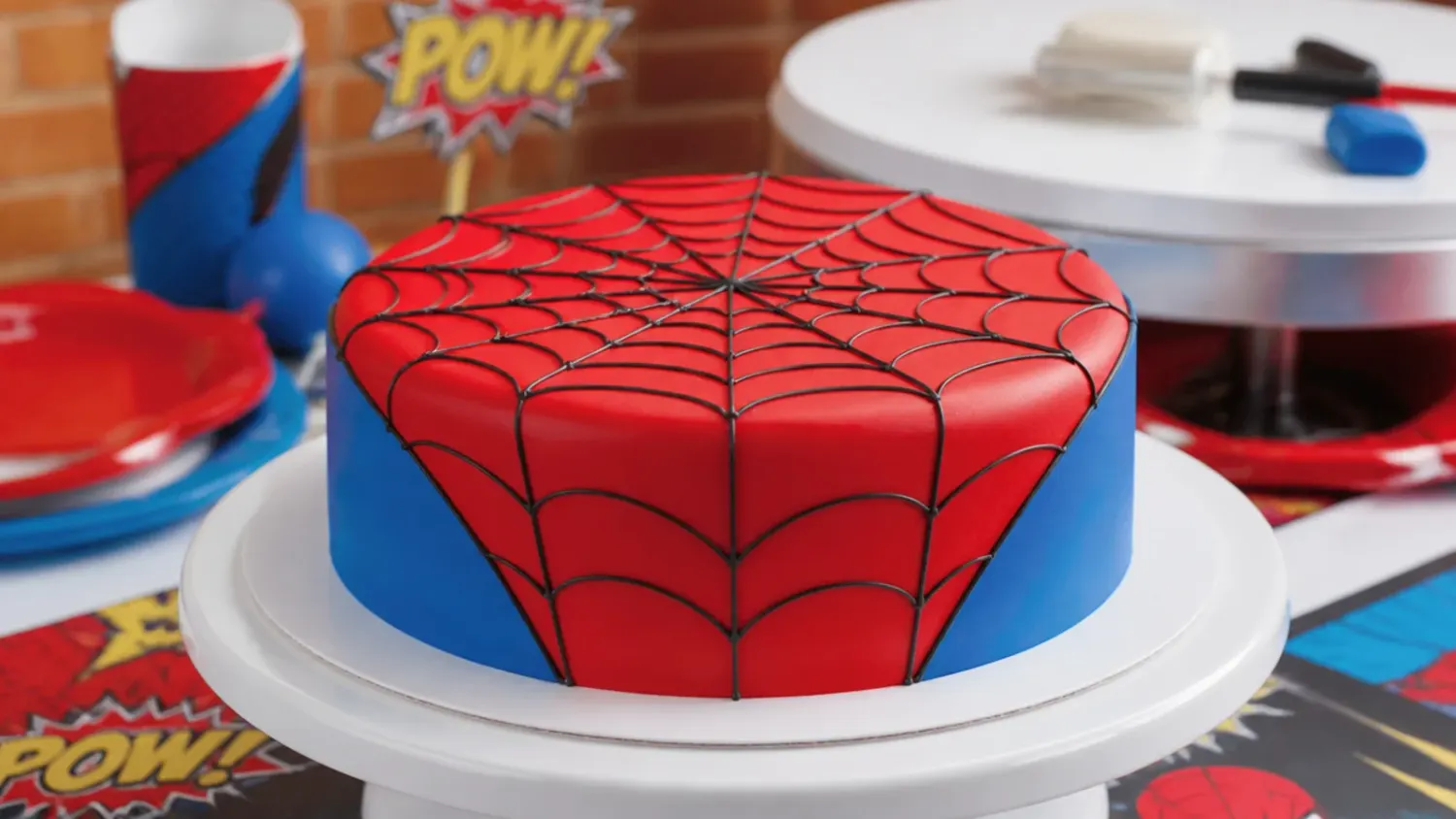 spiderman fondant cake — 7 Steps to a Stunning Spiderman Fondant Cake