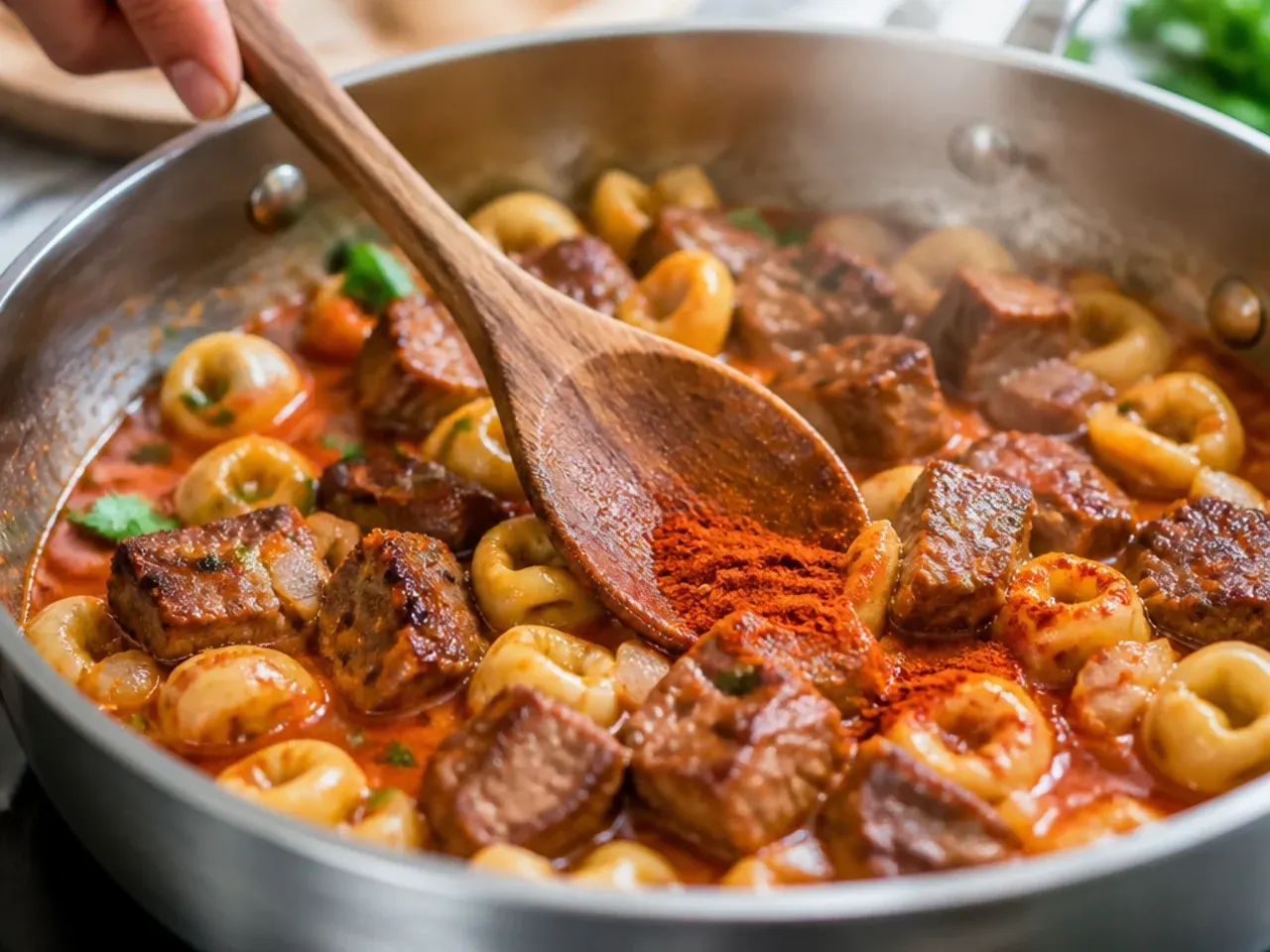 steak and tortellini recipes recipe step 13