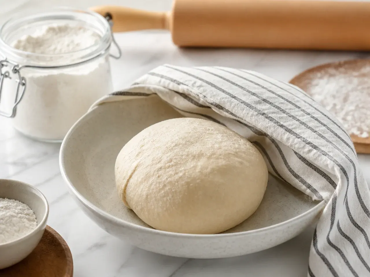 steamed vs fried momos — step 1: make and rest the dough