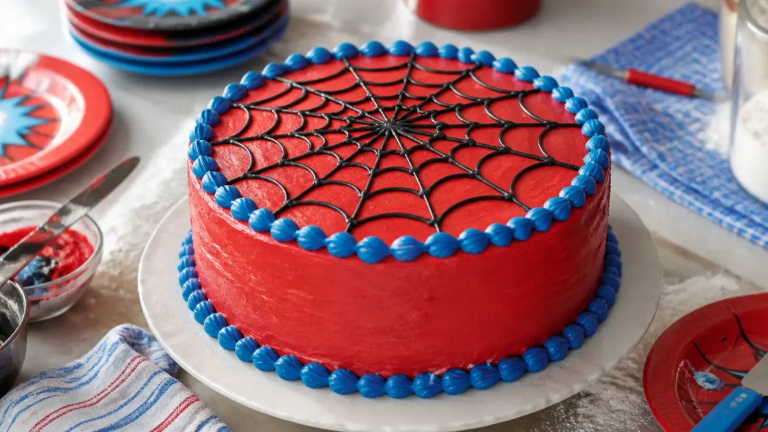 store bought vs homemade spiderman cake — 3 Store-Bought vs Homemade Spiderman Cakes