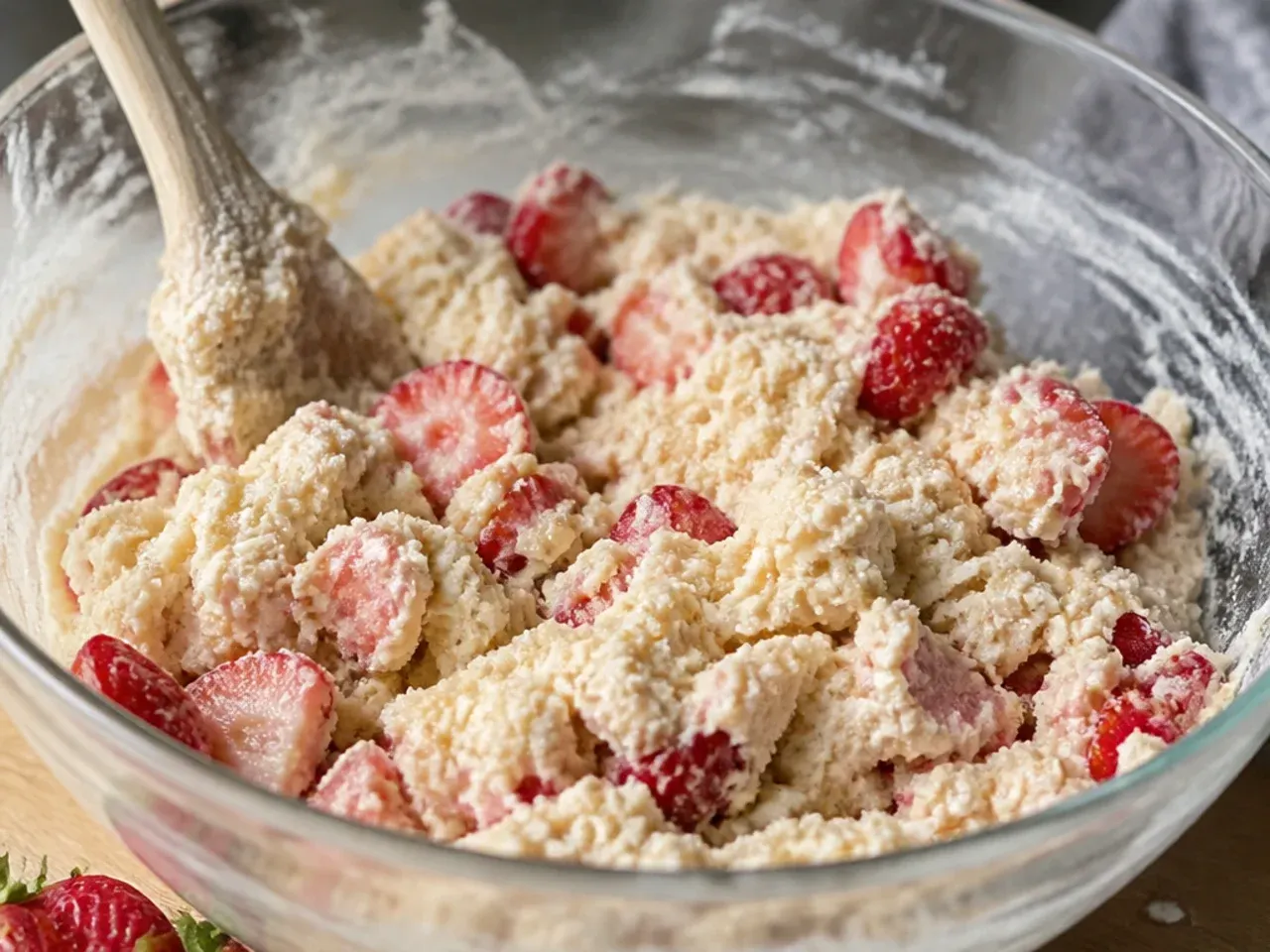 strawberry scones recipe step 4