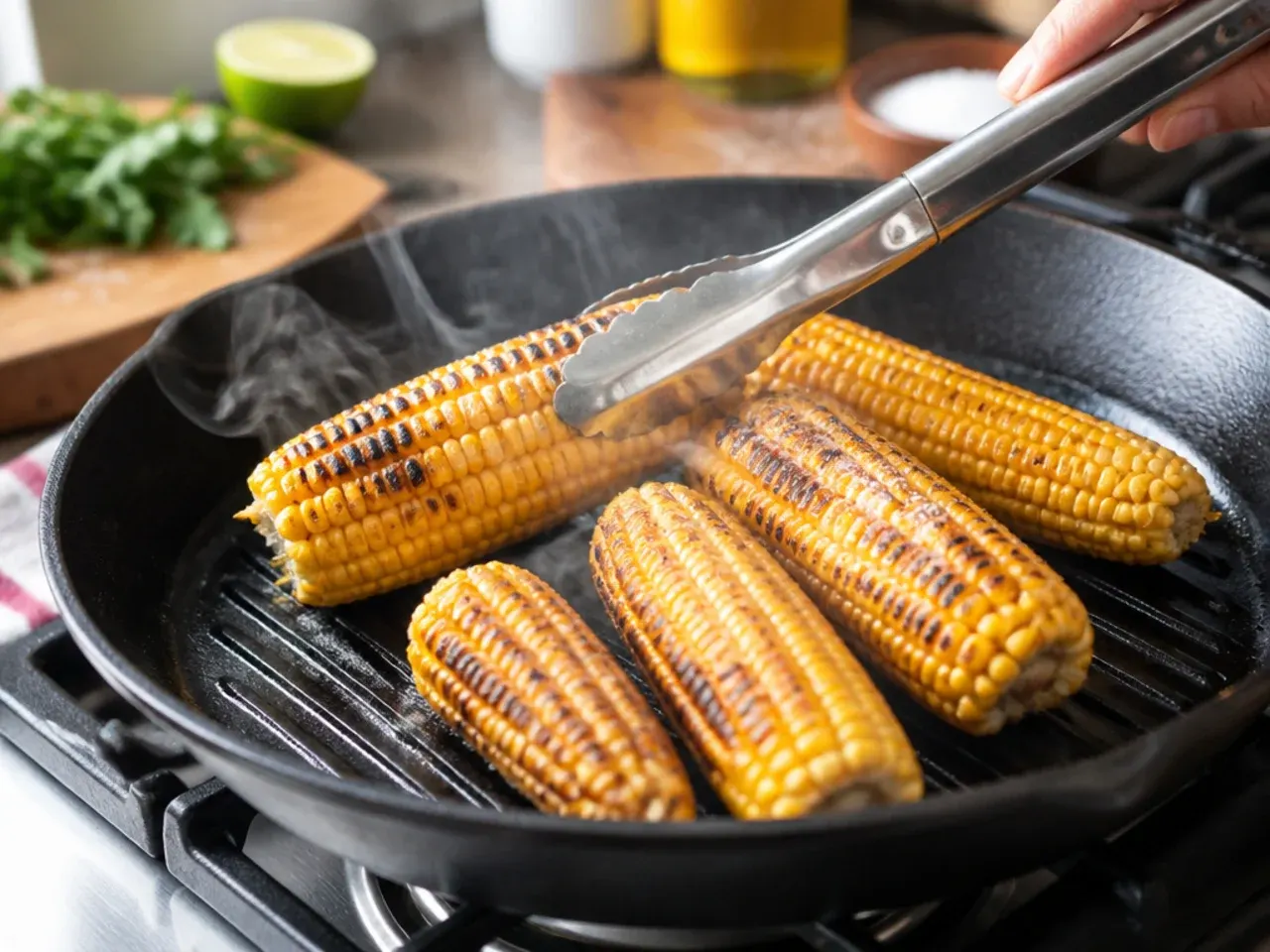 street corn and chicken rice bowl recipe step 3