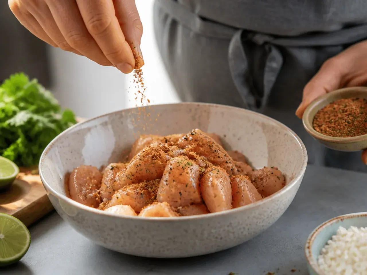 street corn chicken and rice bowl recipe recipe step 1