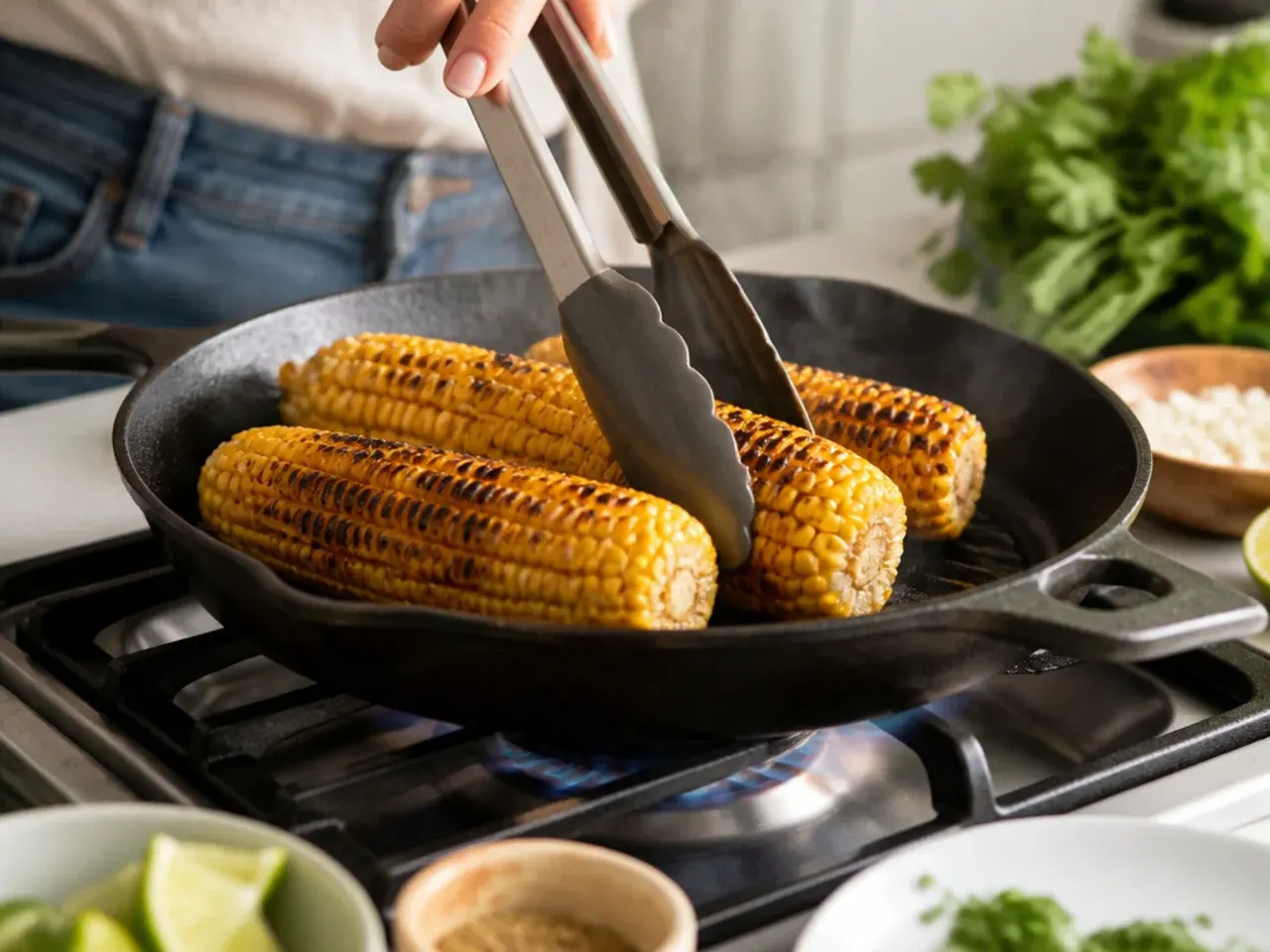 street corn chicken rice bowl giada recipe step 4
