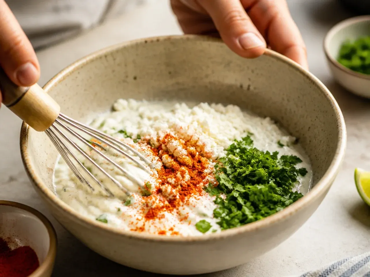 street corn chicken rice bowl recipe recipe step 5