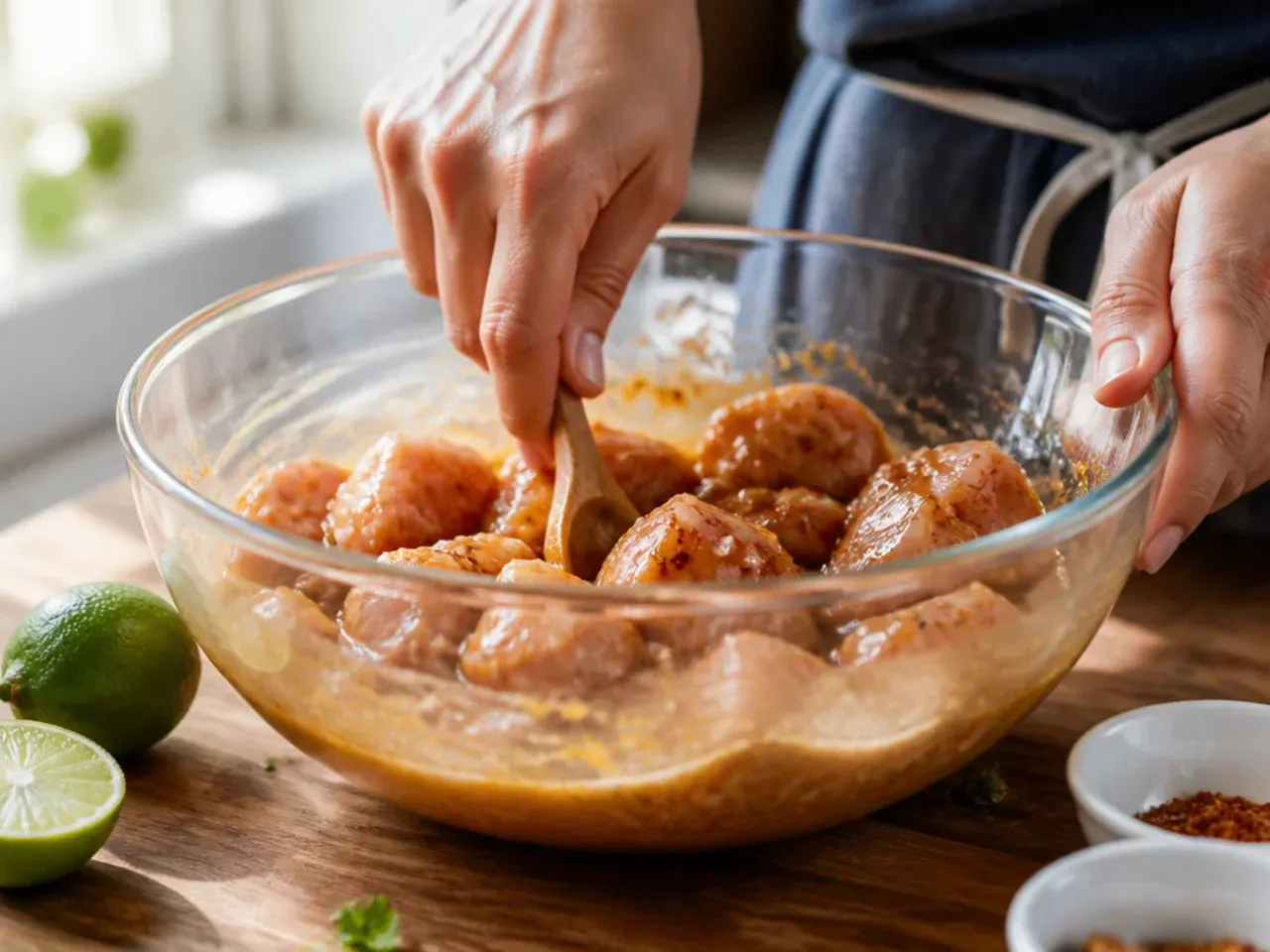 street corn rice chicken bowl recipe step 1
