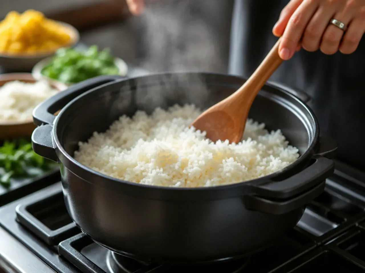 street corn rice chicken bowl recipe step 2