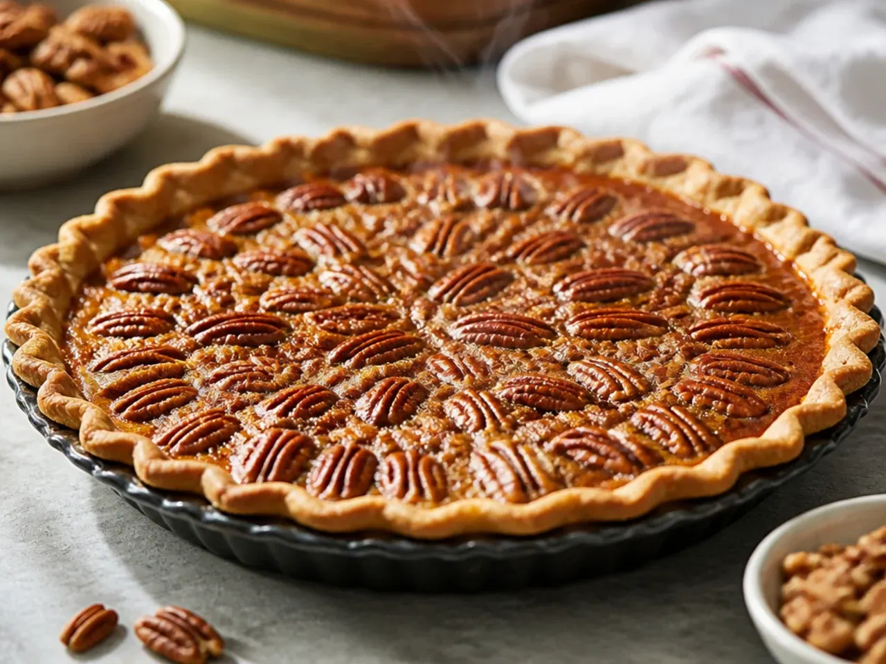 sugar free pecan pie recipe recipe step 6