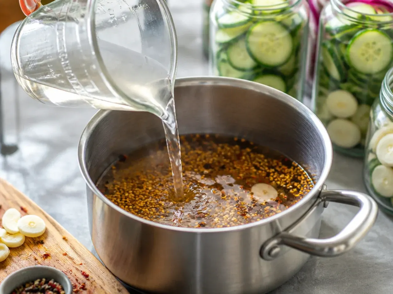sweet refrigerator pickles easy recipe step 3