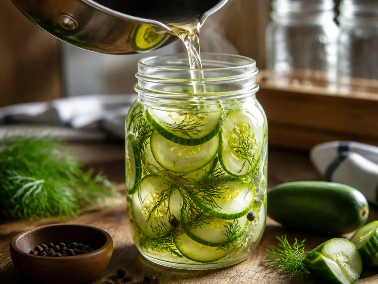 sweet refrigerator pickles easy recipe step 7