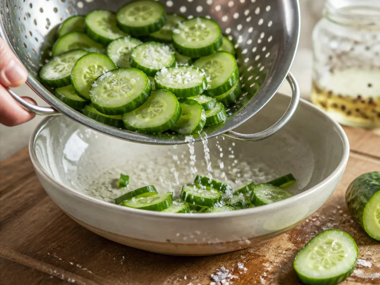 sweet refrigerator pickles recipe step 2
