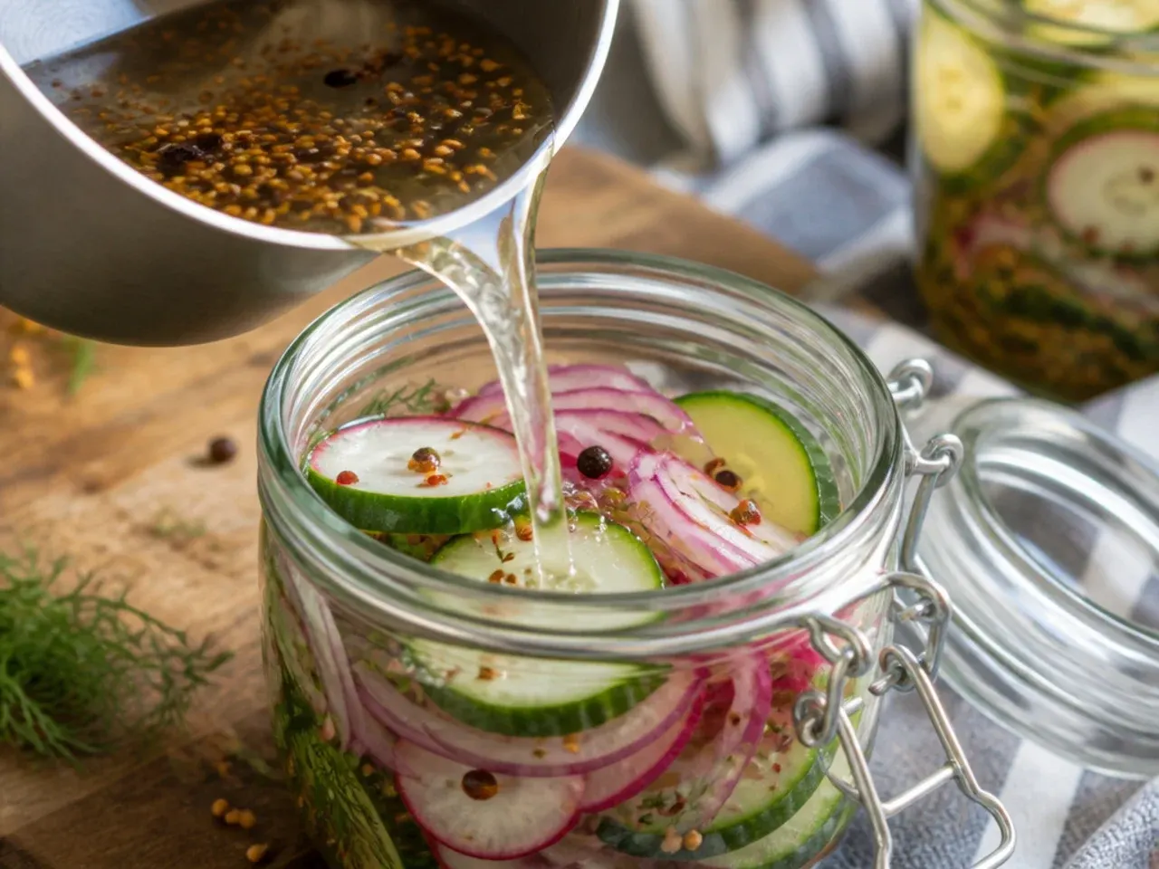 sweet refrigerator pickles recipe step 5