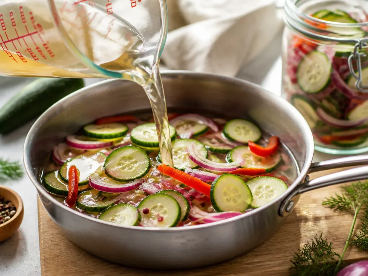 sweet refrigerator pickles recipe step 7