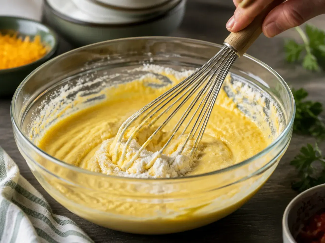 taco cornbread casserole recipe step 5