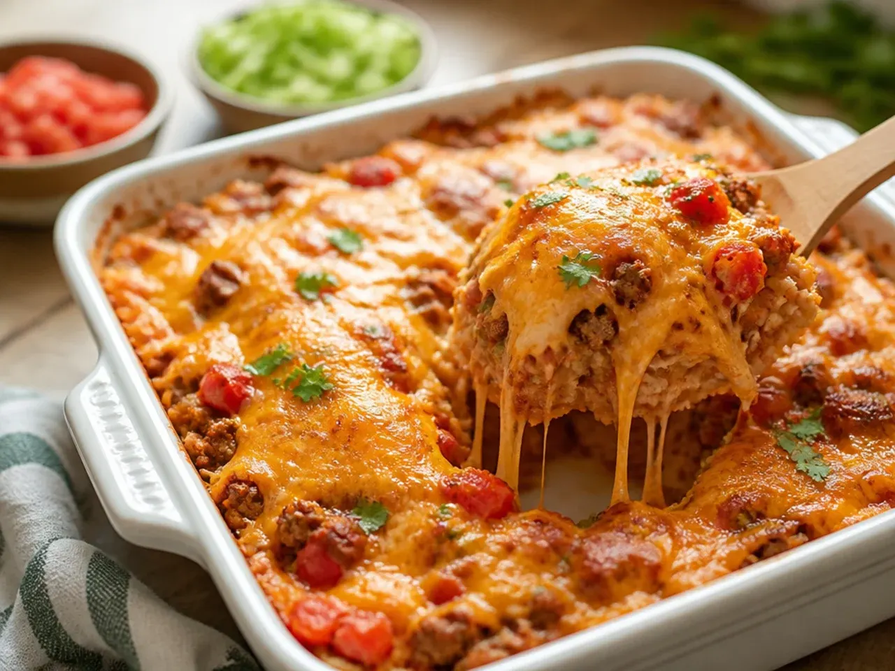 taco hashbrown casserole recipe step 6