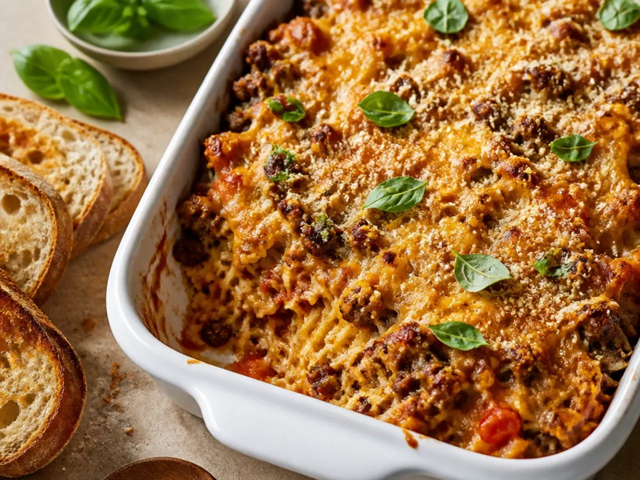Best-ever taco hashbrown casserole made with homemade smoky taco seasoning