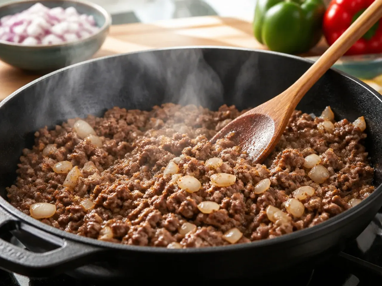 taco soup crock pot recipe step 1