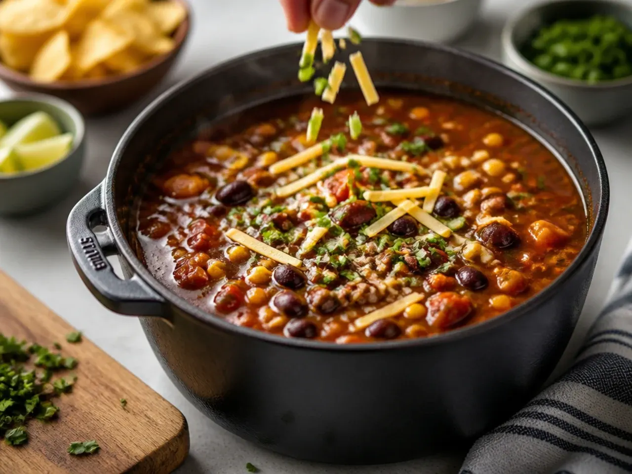 taco soup recipe recipe step 7