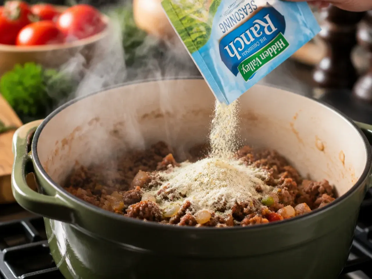 taco soup with ranch packet recipe step 2