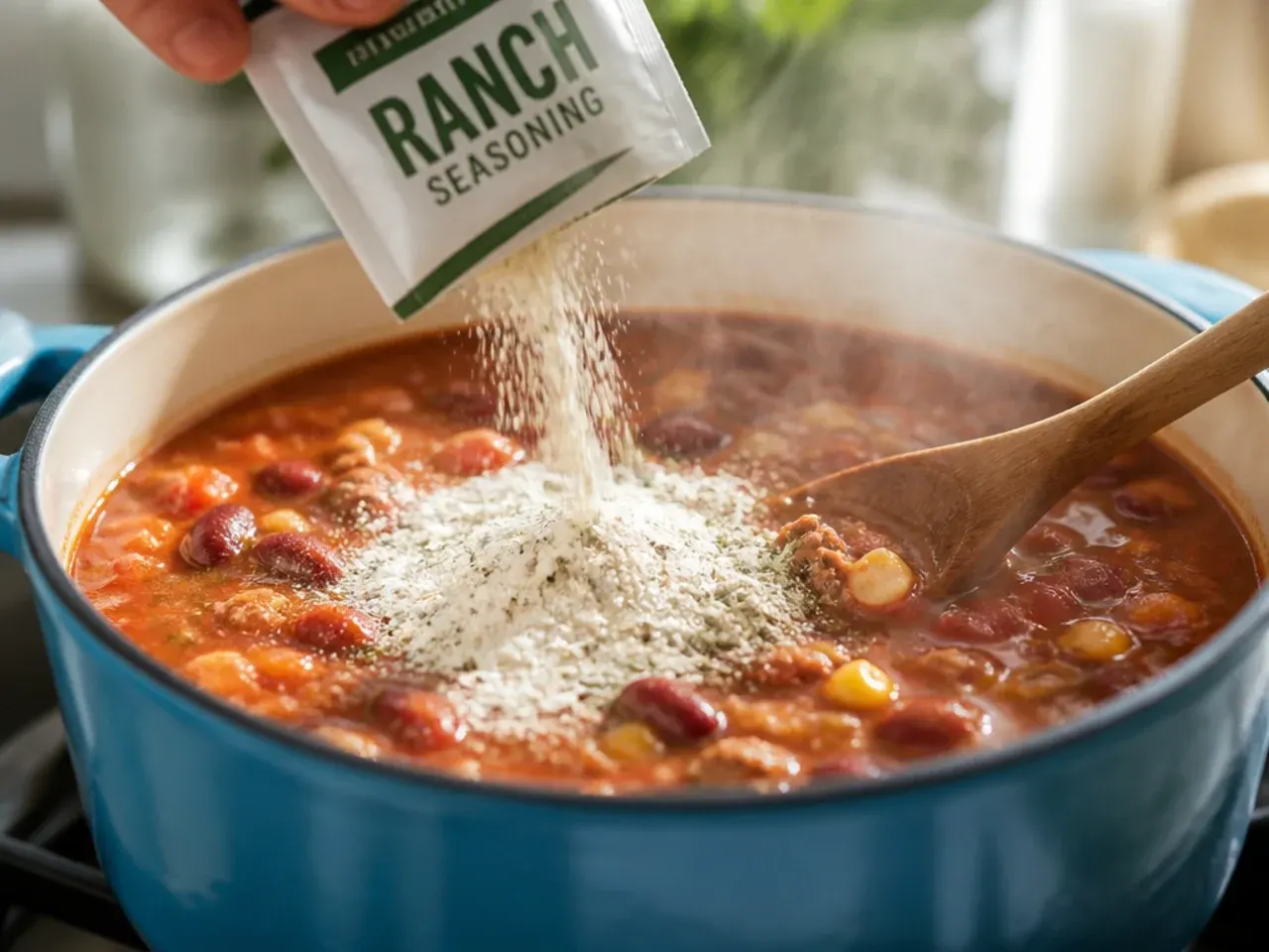 taco soup with ranch packet recipe step 7