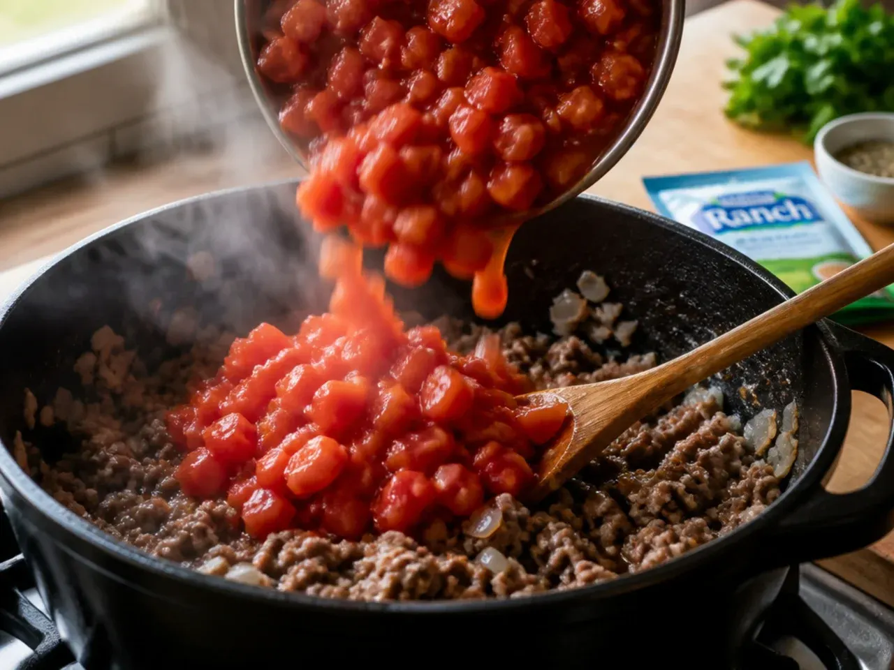 taco soup with ranch packet recipe step 8