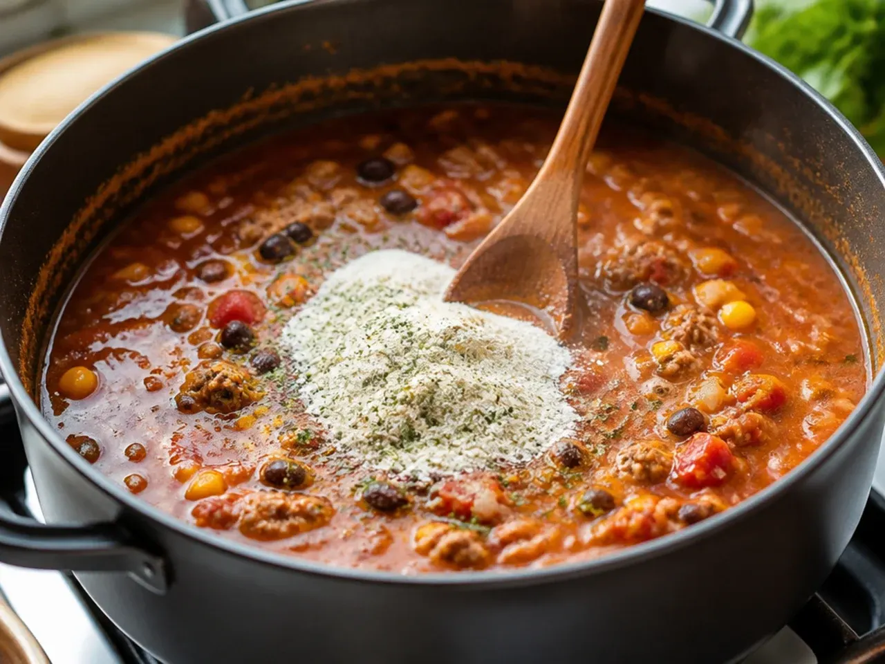taco soup with ranch packet recipe step 15