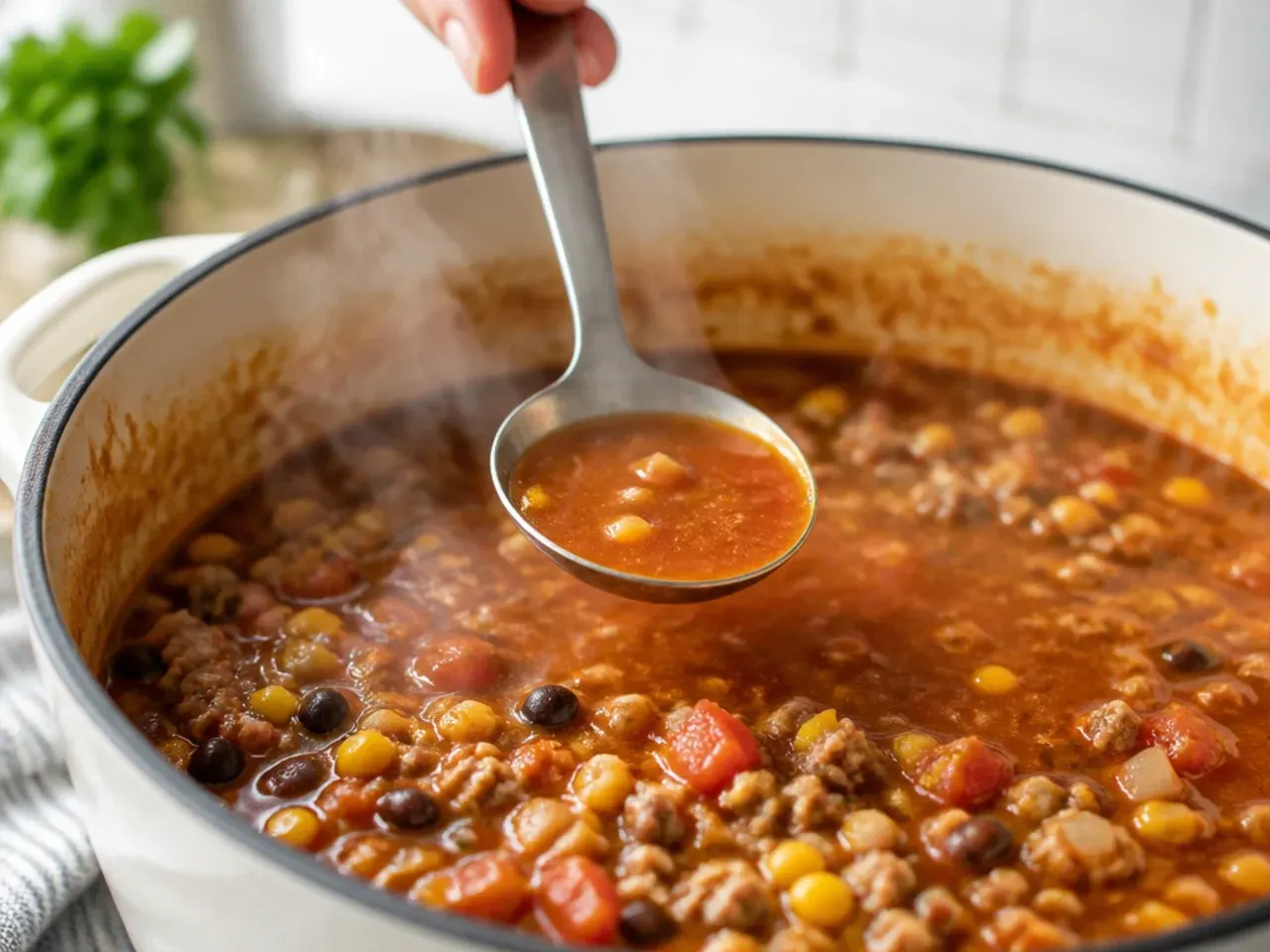 taco soup with ranch packet recipe step 16