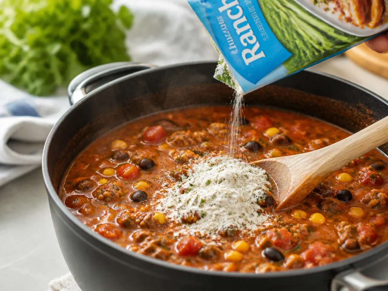 taco soup with ranch packet recipe step 17