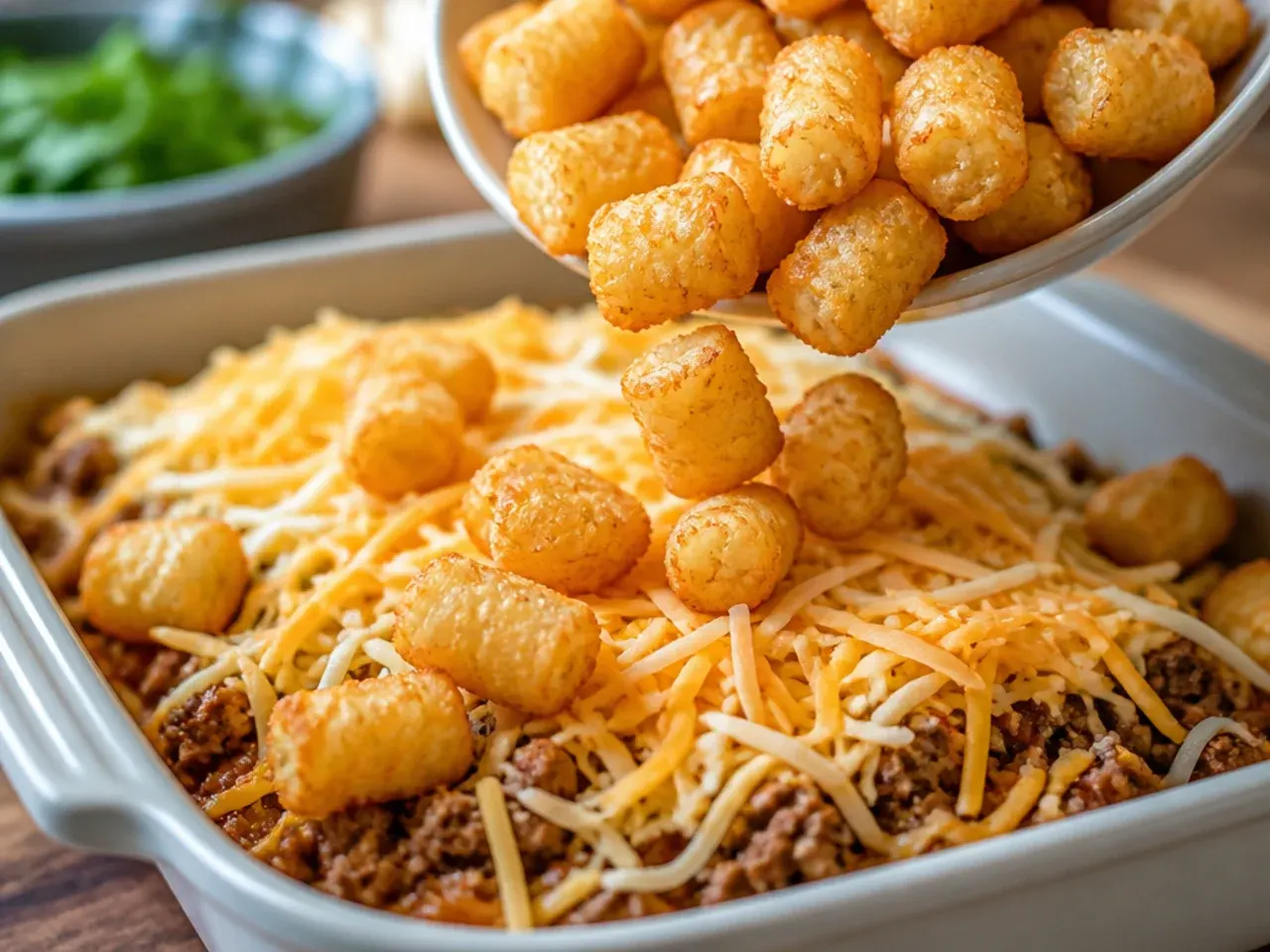 taco tater tot casserole recipe step 5